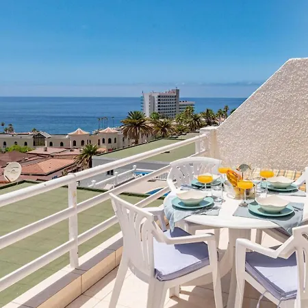 Sunny Oceanview Terrace By Dream Homes Tenerife Appartamento *