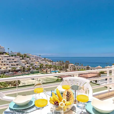 Sunny Oceanview Terrace By Dream Homes Tenerife