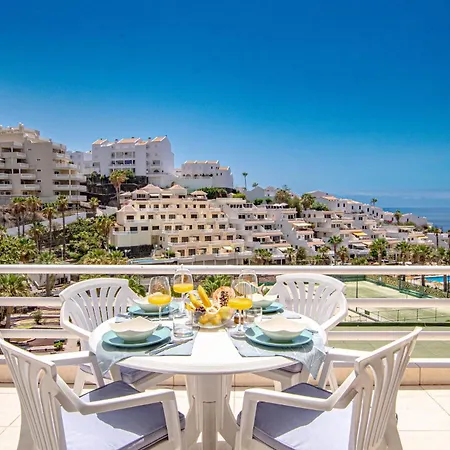 Sunny Oceanview Terrace By Dream Homes Tenerife Apartament