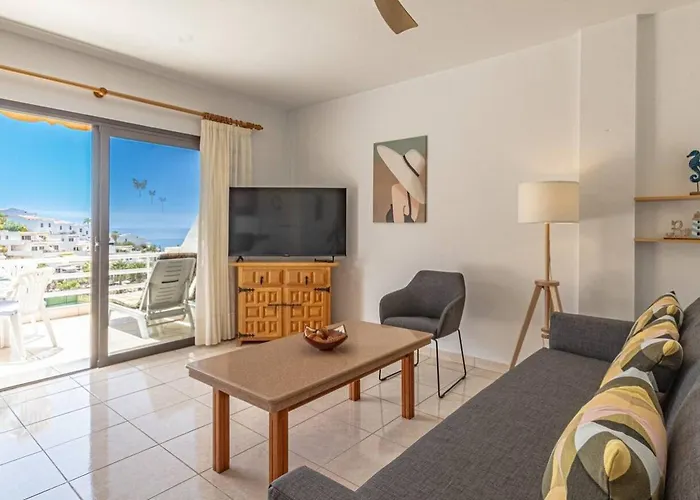 Lägenhet Sunny Oceanview Terrace By Dream Homes Tenerife