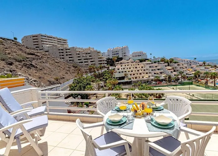 Lägenhet Sunny Oceanview Terrace By Dream Homes Tenerife *