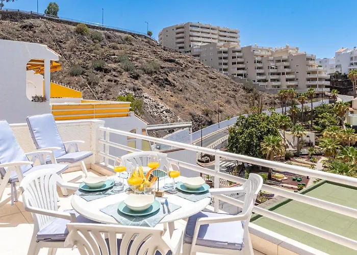 Lägenhet Sunny Oceanview Terrace By Dream Homes Tenerife