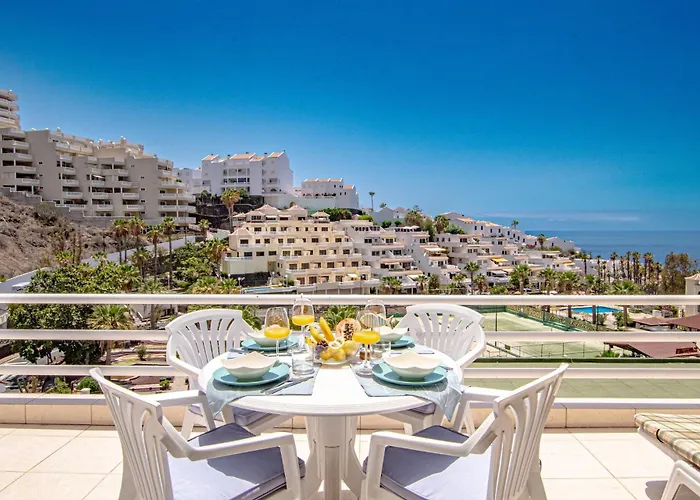 Sunny Oceanview Terrace By Dream Homes Tenerife Lägenhet
