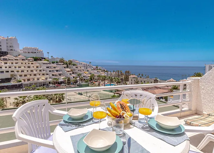 Sunny Oceanview Terrace By Dream Homes Tenerife *