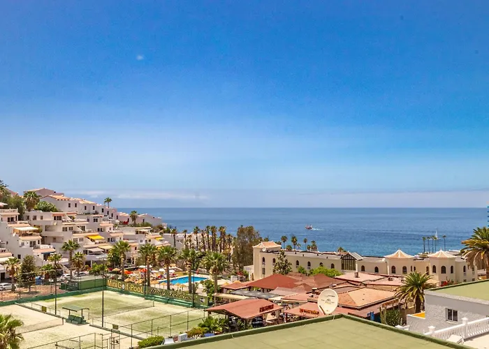 Sunny Oceanview Terrace By Dream Homes Tenerife Lägenhet *