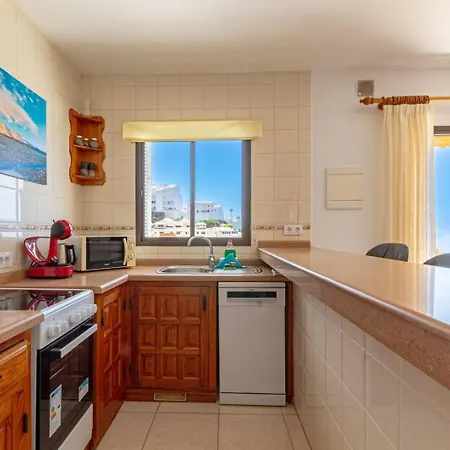 شقة Sunny Oceanview Terrace By Dream Homes Tenerife Acantilado de los Gigantes